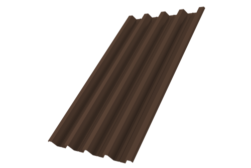 Профнастил Н60 R 0.7 PE RAL 8017 шоколад