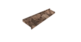 Отлив простой 150 0,45 Print Elite King Stone TwinColor (2м)