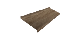 Отлив простой 250 0,45 Print Elite White Wood TwinColor (3м)