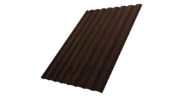 Профнастил С20A 0.45 Print Premium Antique Wood TwinColor