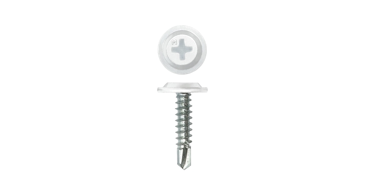 Саморез ПШС Daxmer Pro 4,2х19 (1000 шт) шлиц PH2 RAL 9003