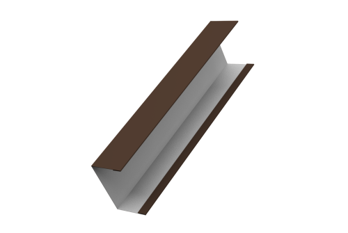 Крышка жалюзи Milan,Tokyo 0,5 Drap RAL 8017 шоколад (2м)