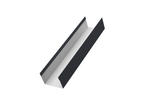 Стойка жалюзи Milan,Tokyo 0,5 Satin RAL 7024 мокрый асфальт (1,8м)