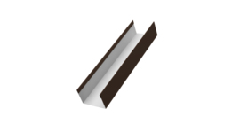 Стойка жалюзи Milan,Tokyo 0,45 Drap RAL 8017 шоколад (2м)